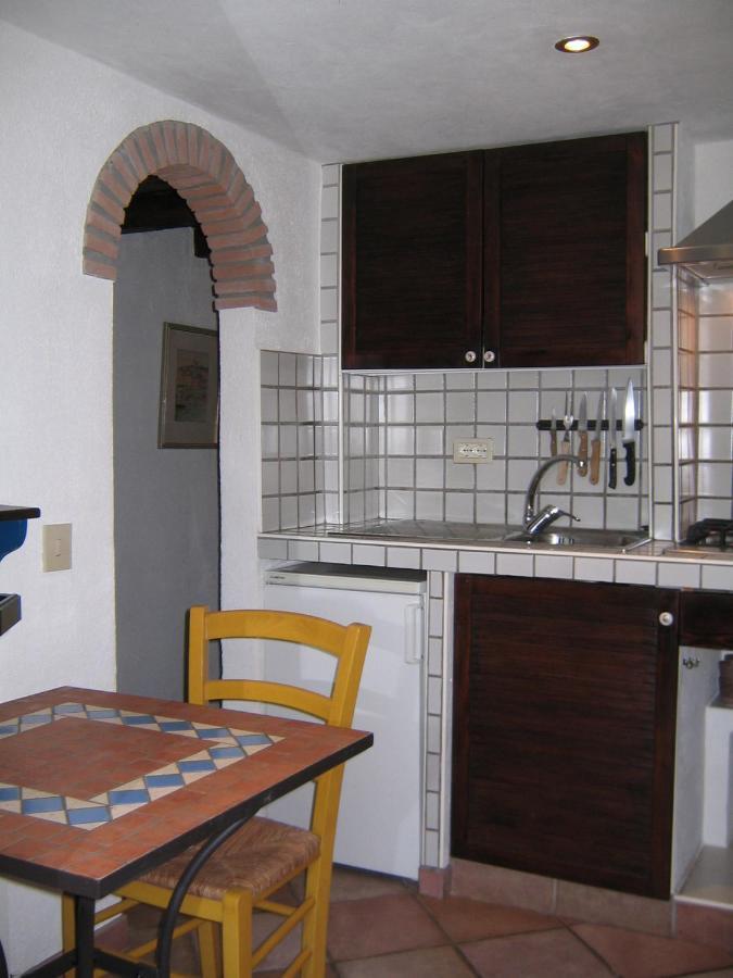 Studio-Appartment In Landhaus Mit Meerblick Porto Azzurro Kültér fotó