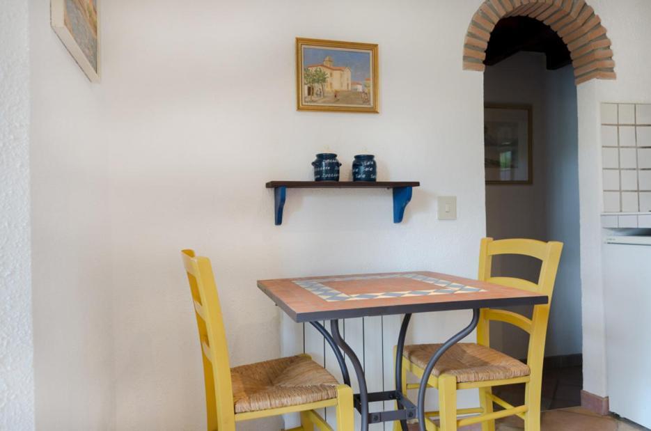 Studio-Appartment In Landhaus Mit Meerblick Porto Azzurro Kültér fotó
